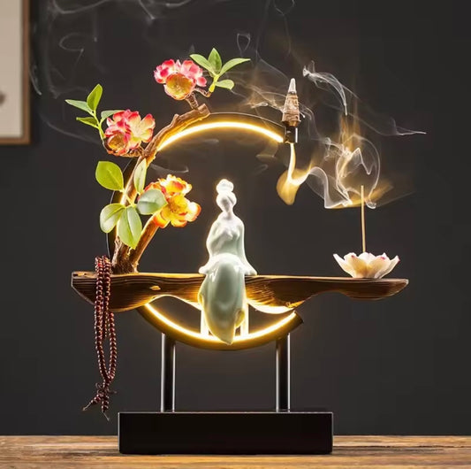 Chinese Style Backflow Incense burner LED A~4🍊