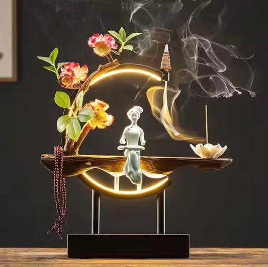 Chinese Style Backflow Incense burner LED A~5